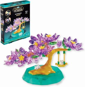 RoseArt Crystal Gem Creations Blossoming Bonsai Kit, 240  Pieces, Great for Adults, Tweens and Children Ages 8 