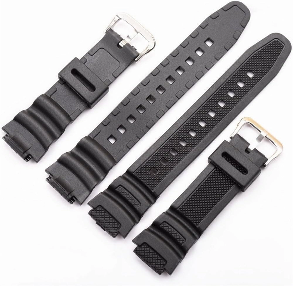 Rubber Watchband For Casio F108 F-108WH W-216H W-218H W-215 W-752 W-S200H SGW-400/500H Waterproof Resin Silicone Watch Replacement belt