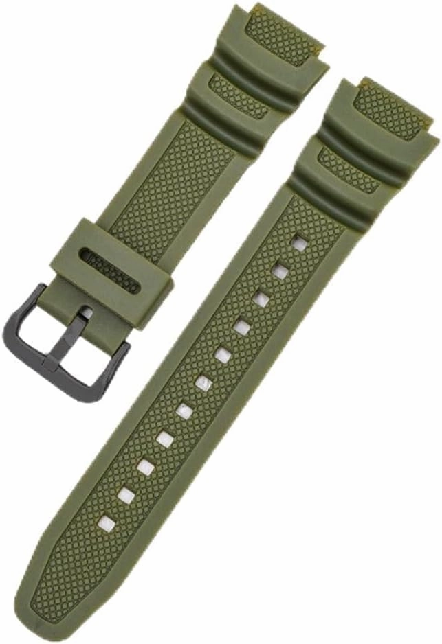 Rubber Watchband For Casio F108 F-108WH W-216H W-218H W-215 W-752 W-S200H SGW-400/500H Waterproof Resin Silicone Watch Replacement belt