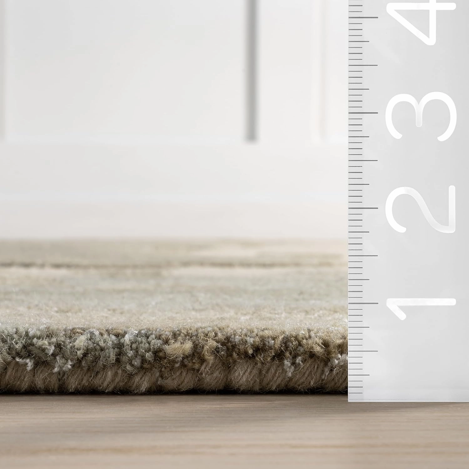 Rugs USA Siwalik Wool Area Rug, 4x6, Beige