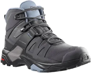 Salomon X Ultra 4 Mid GTX Hiking Shoe - Women's Quarry/Black/Legion Blue