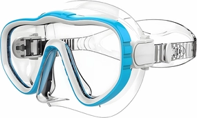 Scuba Diving Mask - Tempered Single Lens Glass Anti-Fog Snorkel Mask for Adults with Leak-Proof Silicone Skirt, Snorkeling Gear, Freediving, Spearfishing Diving Masks - Dive Mask