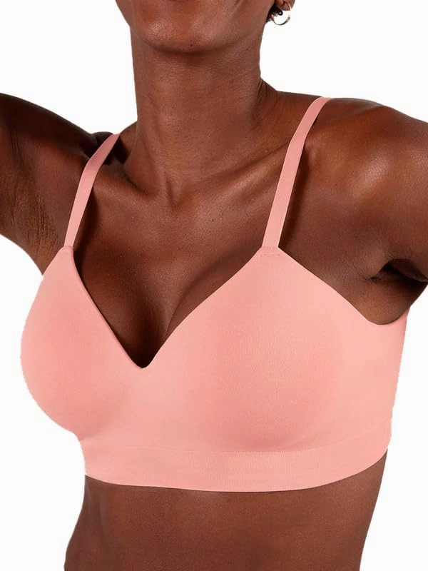 SHAPERMINT Supportive Bras for Women Full Coverage, Womens Bras Comfortable Wireless Bras with Support and Lift Everyday Bras