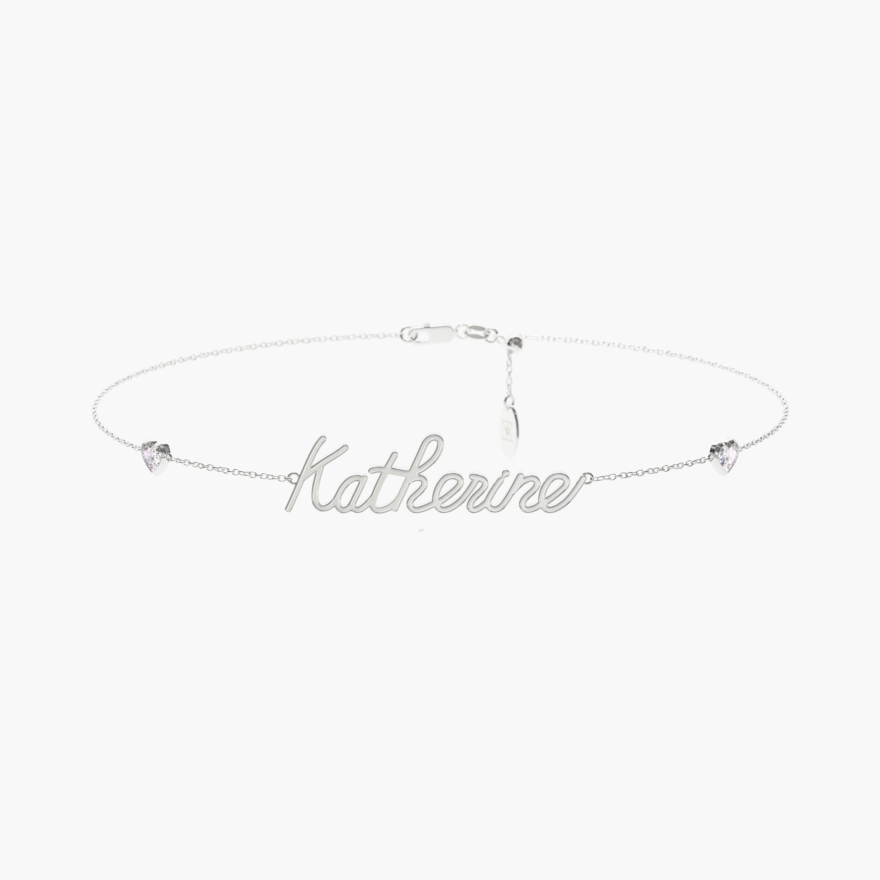 Signature Bracelet - Heart Diamond Trinkets