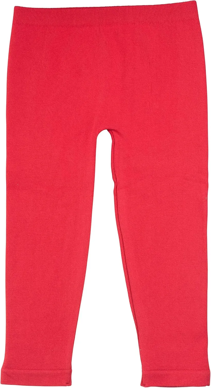 Silky Toes Baby Leggings, Toddler Seamless Panty Soft Cotton Knit Pants for Girls and Boys