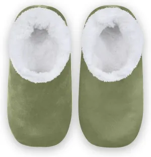 Sinestour Solid Color House Slippers Women's Fuzzy Slippers for Indoor Outdoor Slippers Soft Plush Warm Slippers House Shoes for Men Women