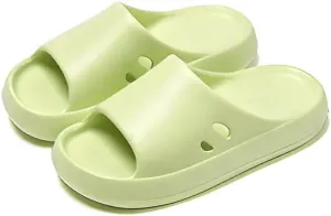 Slippers for women in summer, thick soled for outdoor wear, indoor use, bathroom anti slip, Evax ultra soft, cool slippers