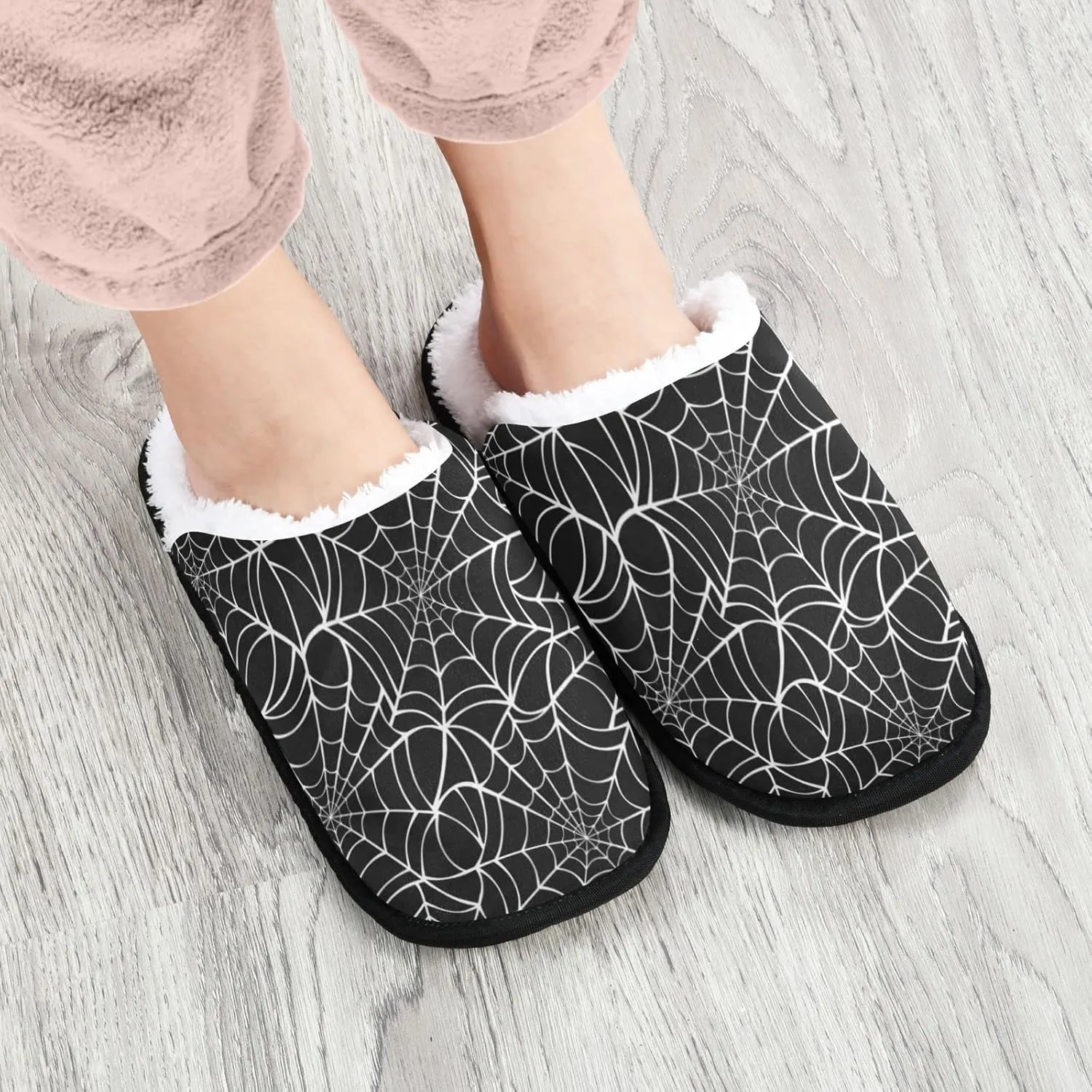 Slippers Soft Memory Foam Non-Slip Indoor House Slippers Home Shoes for Bedroom Hotel Travel Spa