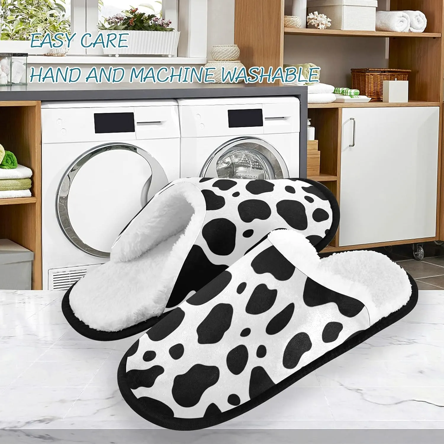 Slippers Soft Memory Foam Non-Slip Indoor House Slippers Home Shoes For Bedroom Hotel Travel Spa