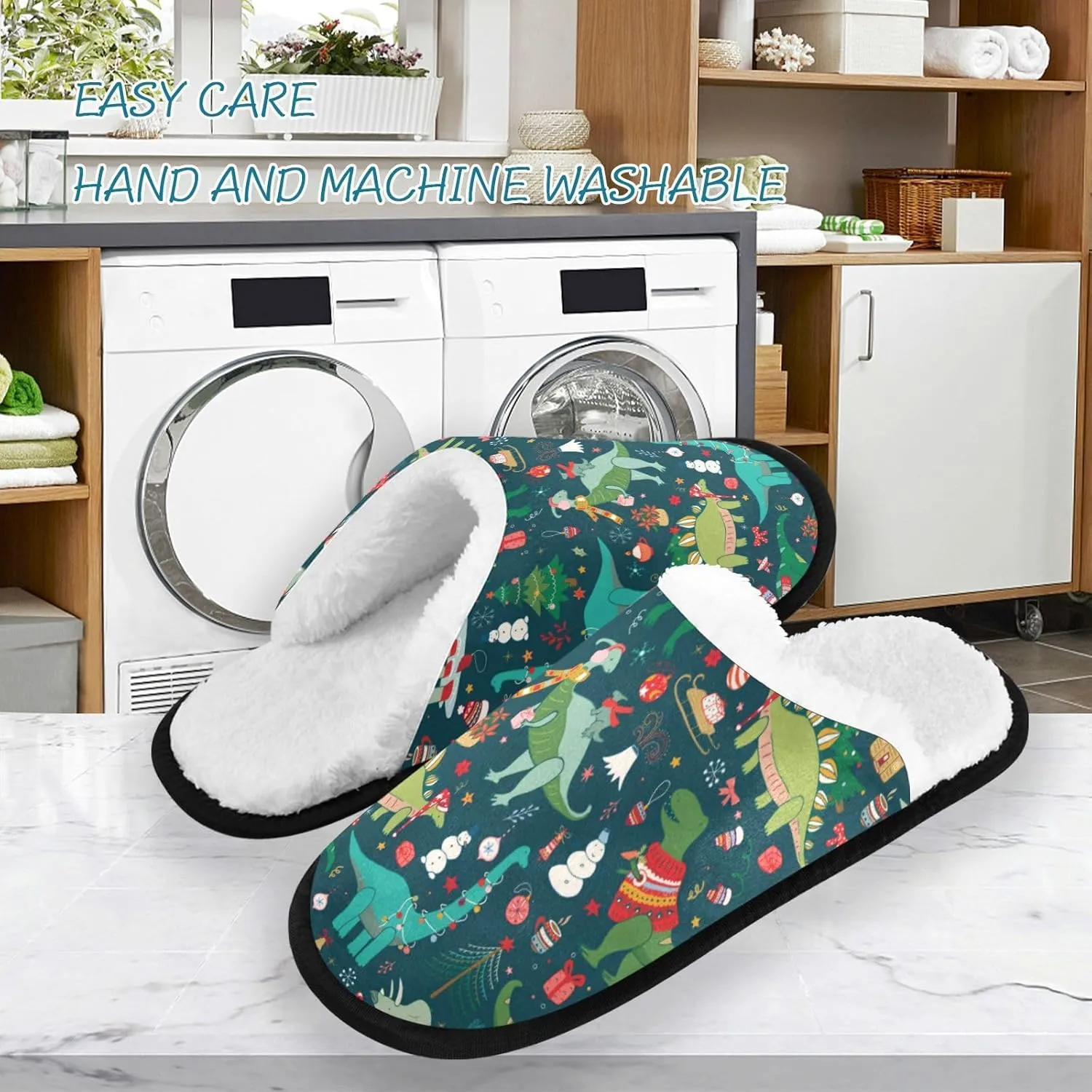 Slippers Soft Memory Foam Non-Slip Indoor House Slippers Home Shoes For Bedroom Hotel Travel Spa