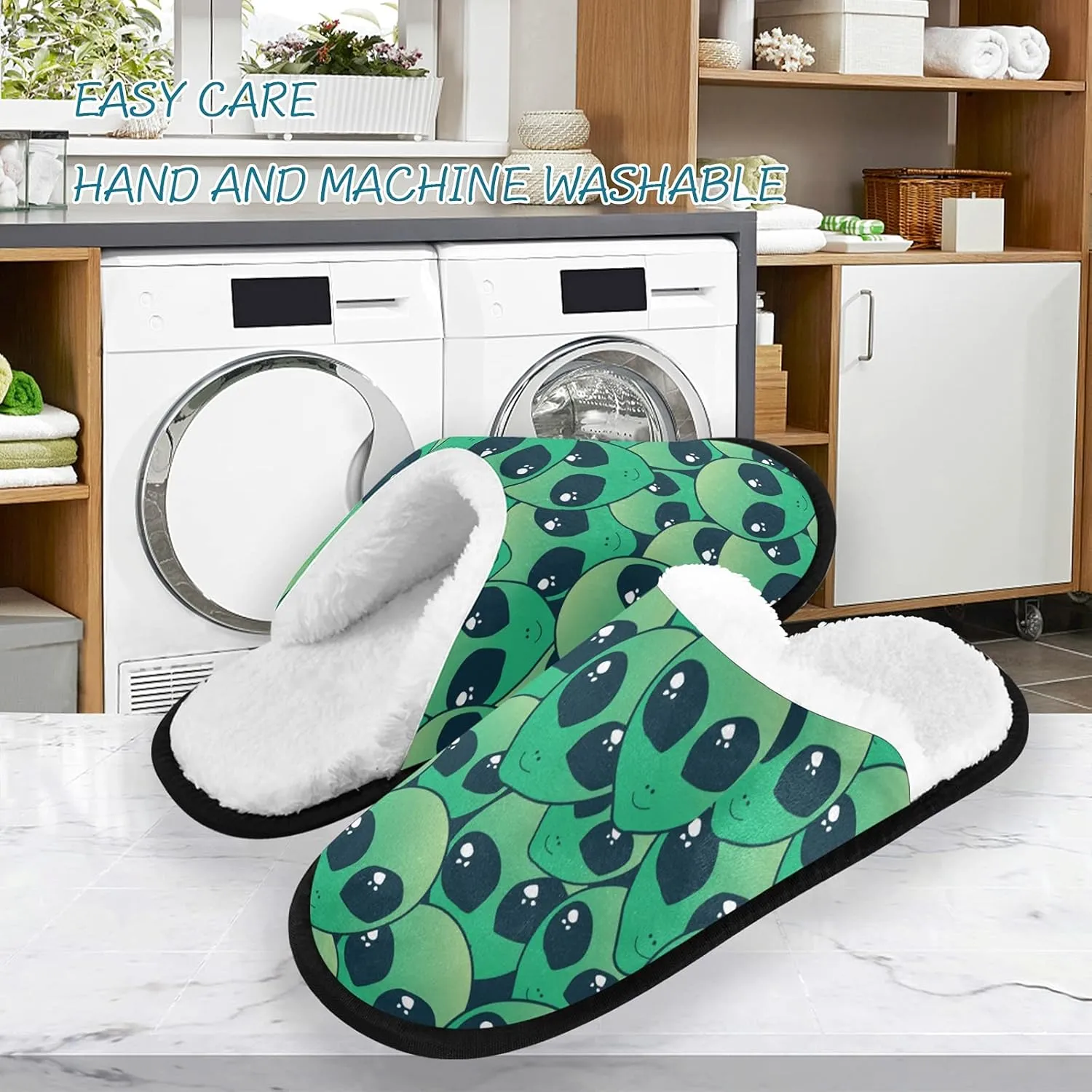 Slippers Soft Memory Foam Non-Slip Indoor House Slippers Home Shoes for Bedroom Hotel Travel Spa