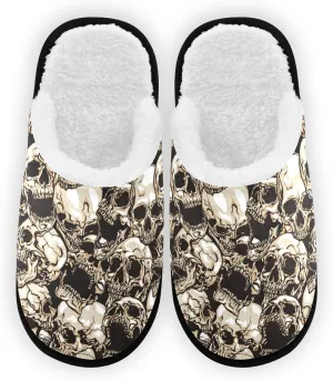 Slippers Soft Memory Foam Non-Slip Indoor House Slippers Home Shoes For Bedroom Hotel Travel Spa