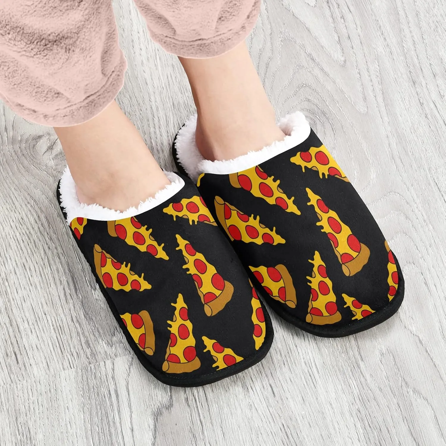 Slippers Soft Memory Foam Non-Slip Indoor House Slippers Home Shoes for Bedroom Hotel Travel Spa