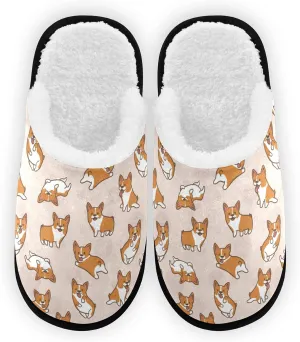 Slippers Soft Memory Foam Non-Slip Indoor House Slippers Home Shoes For Bedroom Hotel Travel Spa