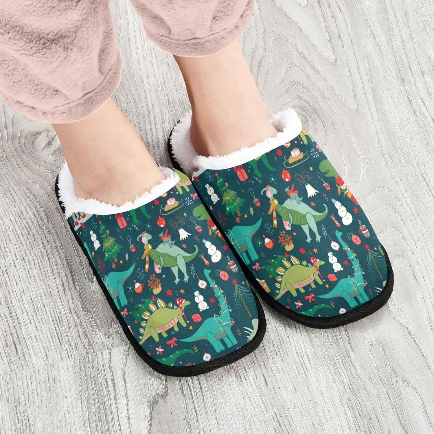 Slippers Soft Memory Foam Non-Slip Indoor House Slippers Home Shoes For Bedroom Hotel Travel Spa