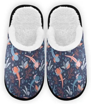 Slippers Soft Memory Foam Non-Slip Indoor House Slippers Home Shoes for Bedroom Hotel Travel Spa