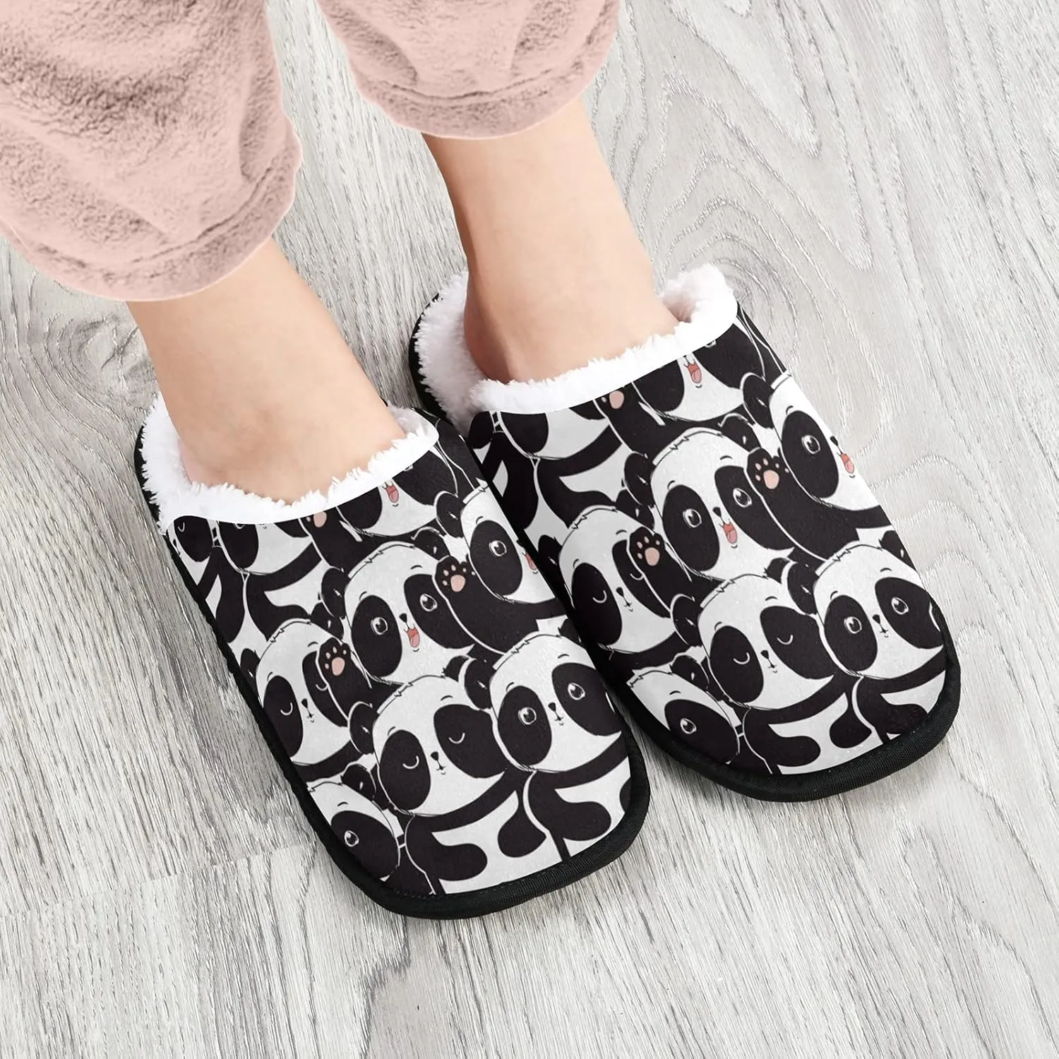 Slippers Soft Non-Slip Indoor House Slippers Home Shoes For Bedroom Hotel Travel Spa