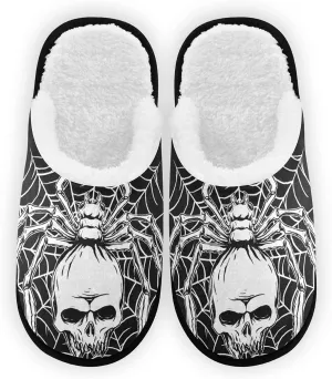 Slippers Soft Non-Slip Indoor House Slippers Home Shoes For Bedroom Hotel Travel Spa