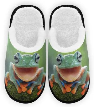 Slippers Soft Non-Slip Indoor House Slippers Home Shoes For Bedroom Hotel Travel Spa