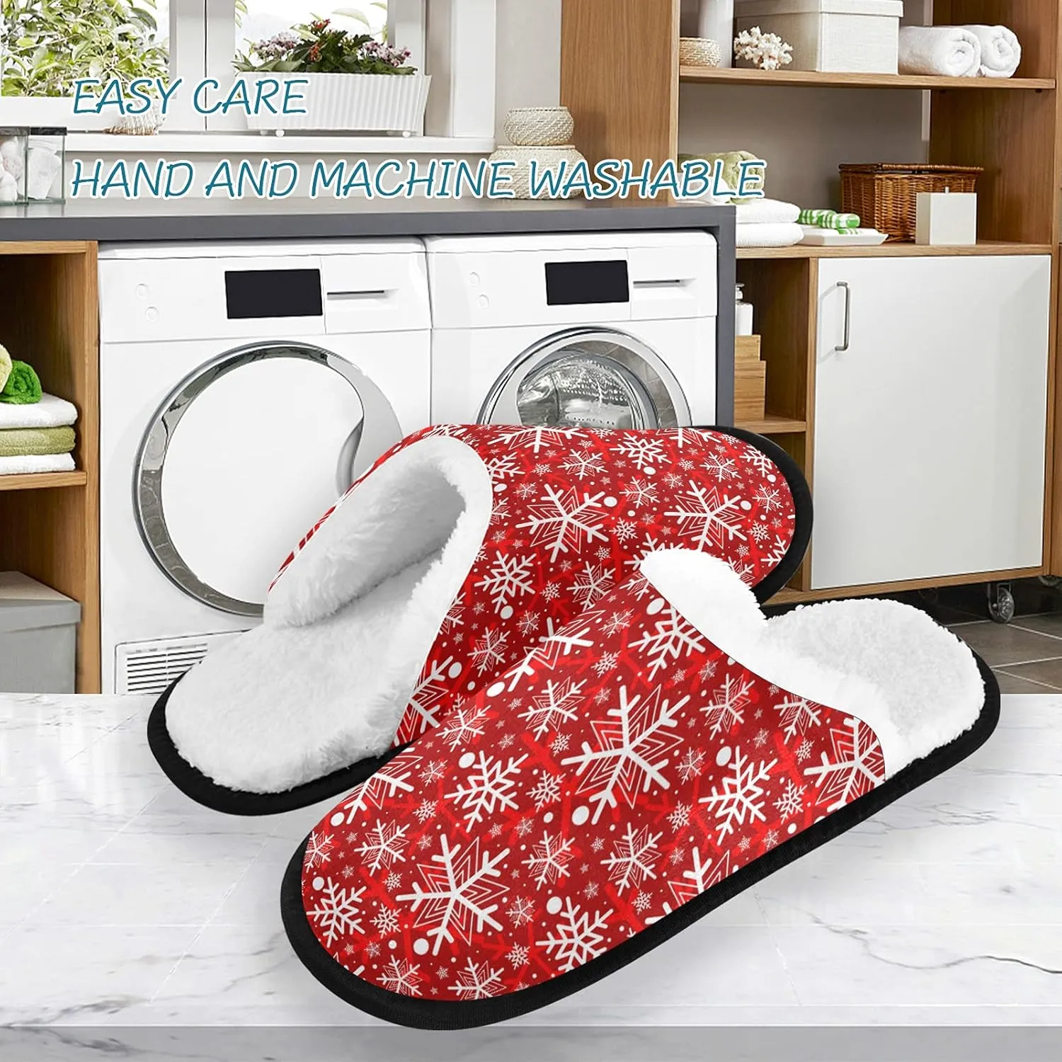 Slippers Soft Non-Slip Indoor House Slippers Home Shoes For Bedroom Hotel Travel Spa