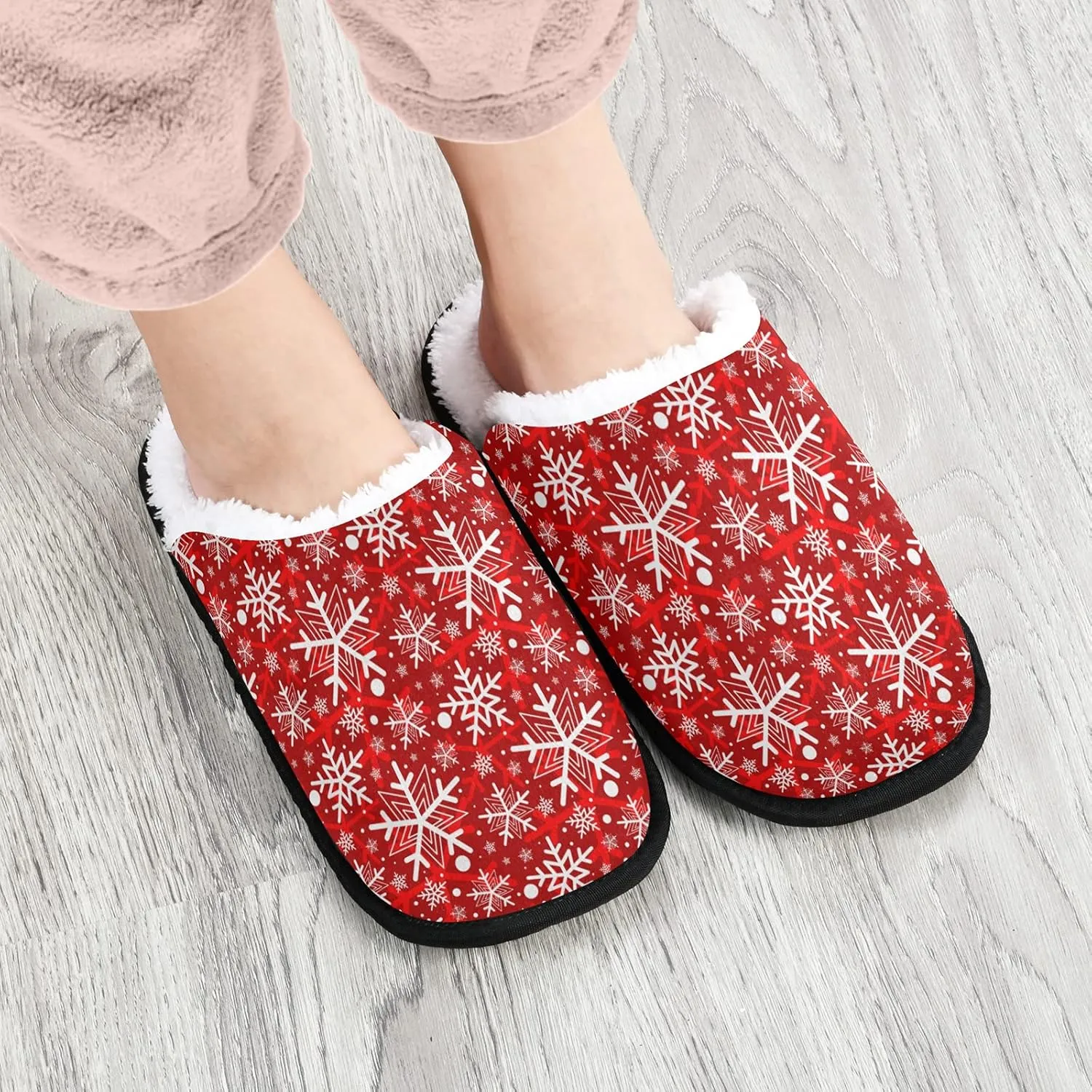 Slippers Soft Non-Slip Indoor House Slippers Home Shoes For Bedroom Hotel Travel Spa