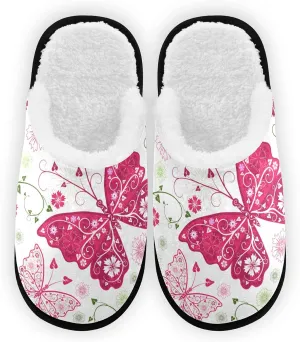 Slippers Soft Non-Slip Indoor House Slippers Home Shoes For Bedroom Hotel Travel Spa