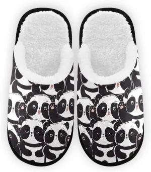 Slippers Soft Non-Slip Indoor House Slippers Home Shoes For Bedroom Hotel Travel Spa