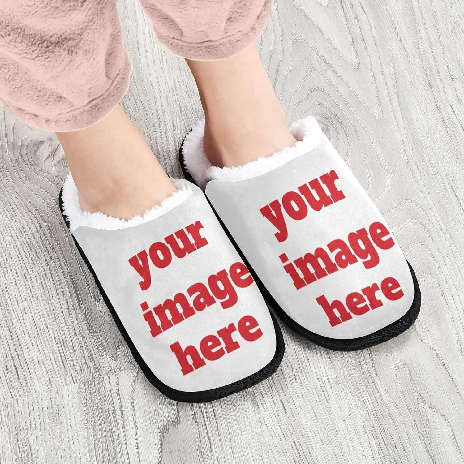 Slippers Soft Non-Slip Indoor House Slippers Home Shoes For Bedroom Hotel Travel Spa