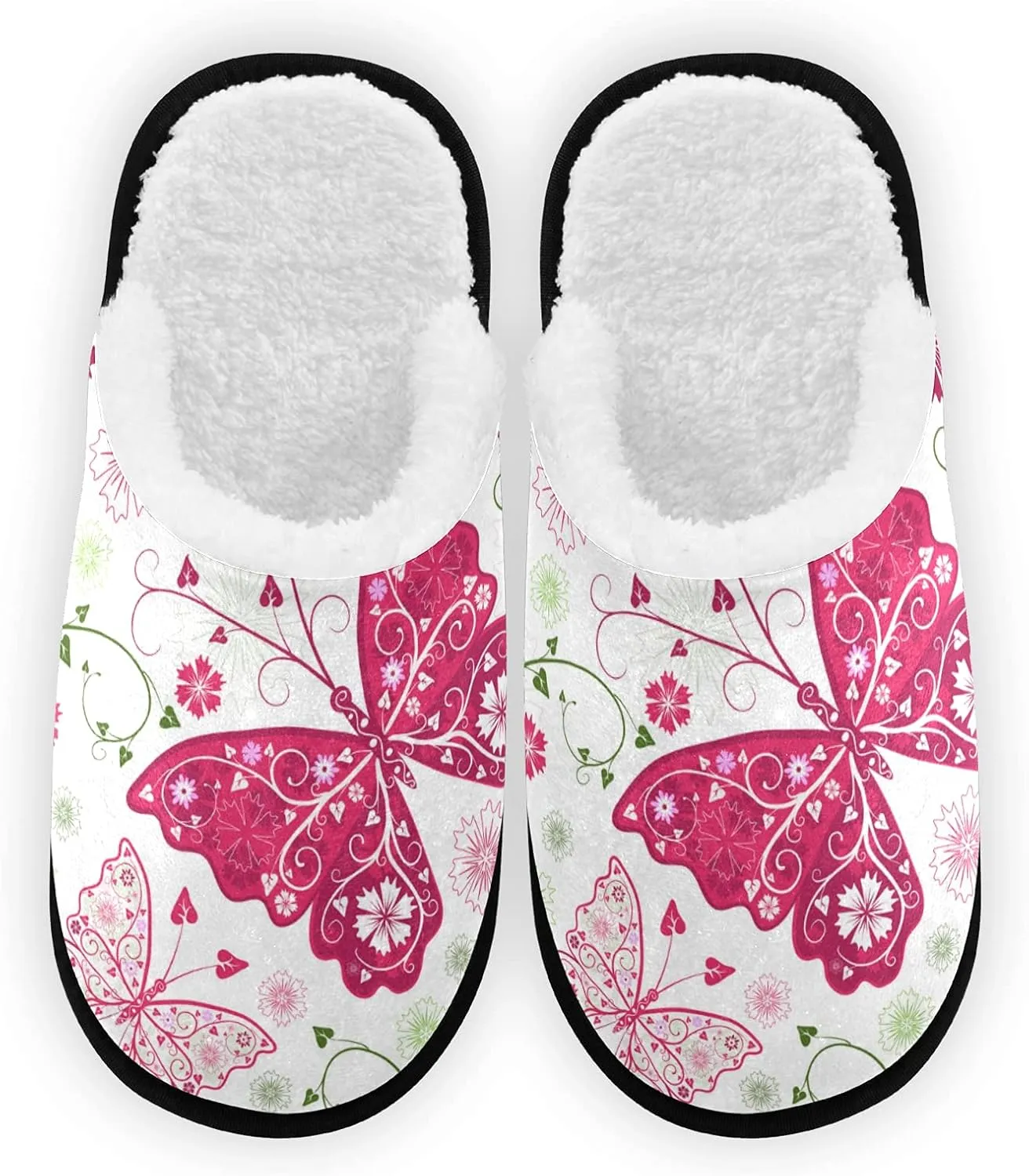 Slippers Soft Non-Slip Indoor House Slippers Home Shoes For Bedroom Hotel Travel Spa