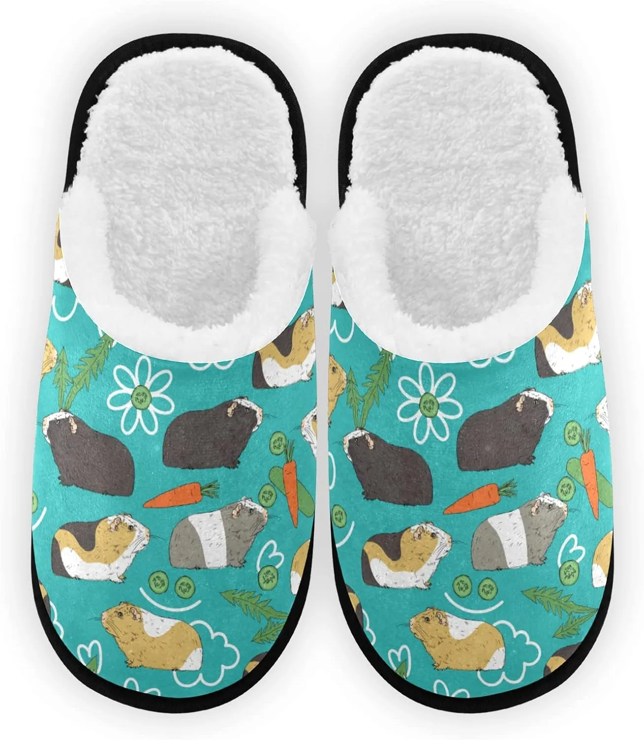 Slippers Soft Non-Slip Indoor House Slippers Home Shoes For Bedroom Hotel Travel Spa