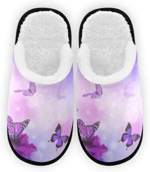 Slippers Soft Non-Slip Indoor House Slippers Home Shoes For Bedroom Hotel Travel Spa