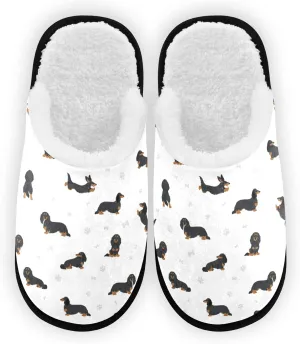 Slippers Soft Non-Slip Indoor House Slippers Home Shoes For Bedroom Hotel Travel Spa