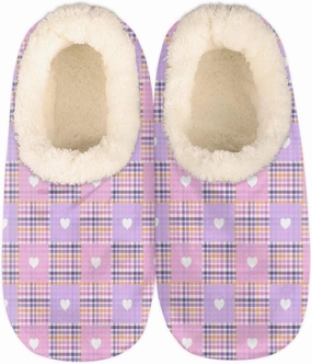 Slippers for Women Mens, Winter Warm Soft Coral Fleece Fuzzy House Slippers Socks Lightweight Portable Comfortable for Indoor Outdoor Bedroom Non-Slip