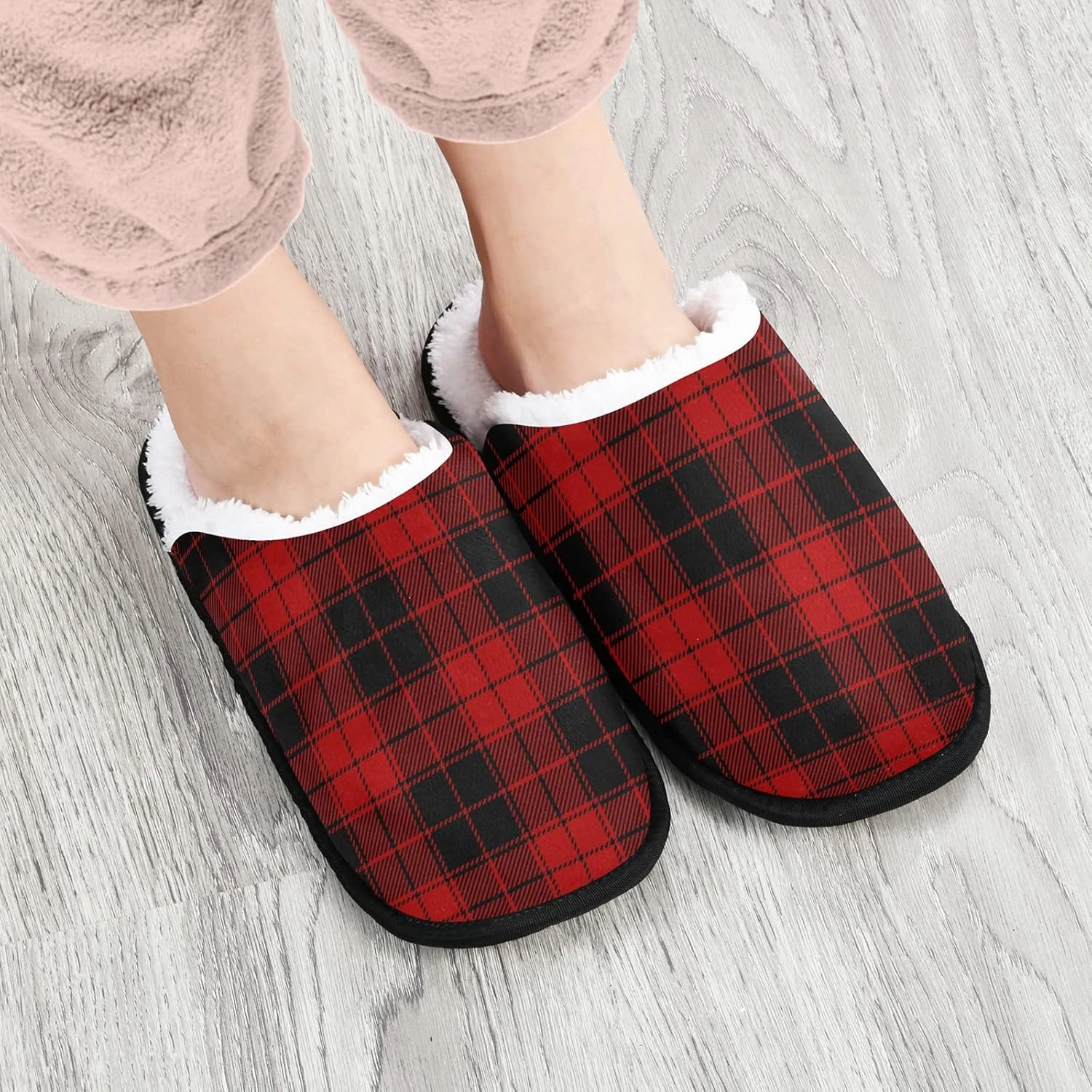 Slippers Soft Memory Foam Non-Slip Indoor House Slippers Home Shoes For Bedroom Hotel Travel Spa