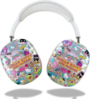 Sonix x Sanrio Protective Case Cover for AirPods Max Headphones | Clear TPU Cover Case | Hello Kitty & Friends Stickers