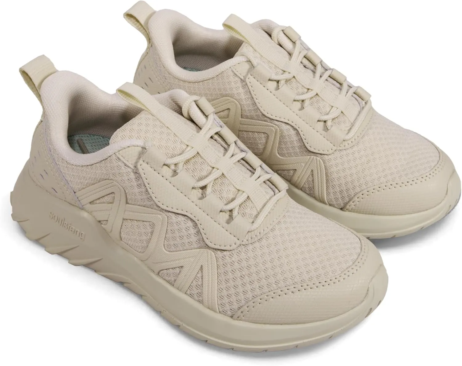Soulsfeng Kids Tennis Shoes Lightweight Breathable Boys Running Shoe Fashion Walking Sneakers for Girls (Little Kid/Big Kid)