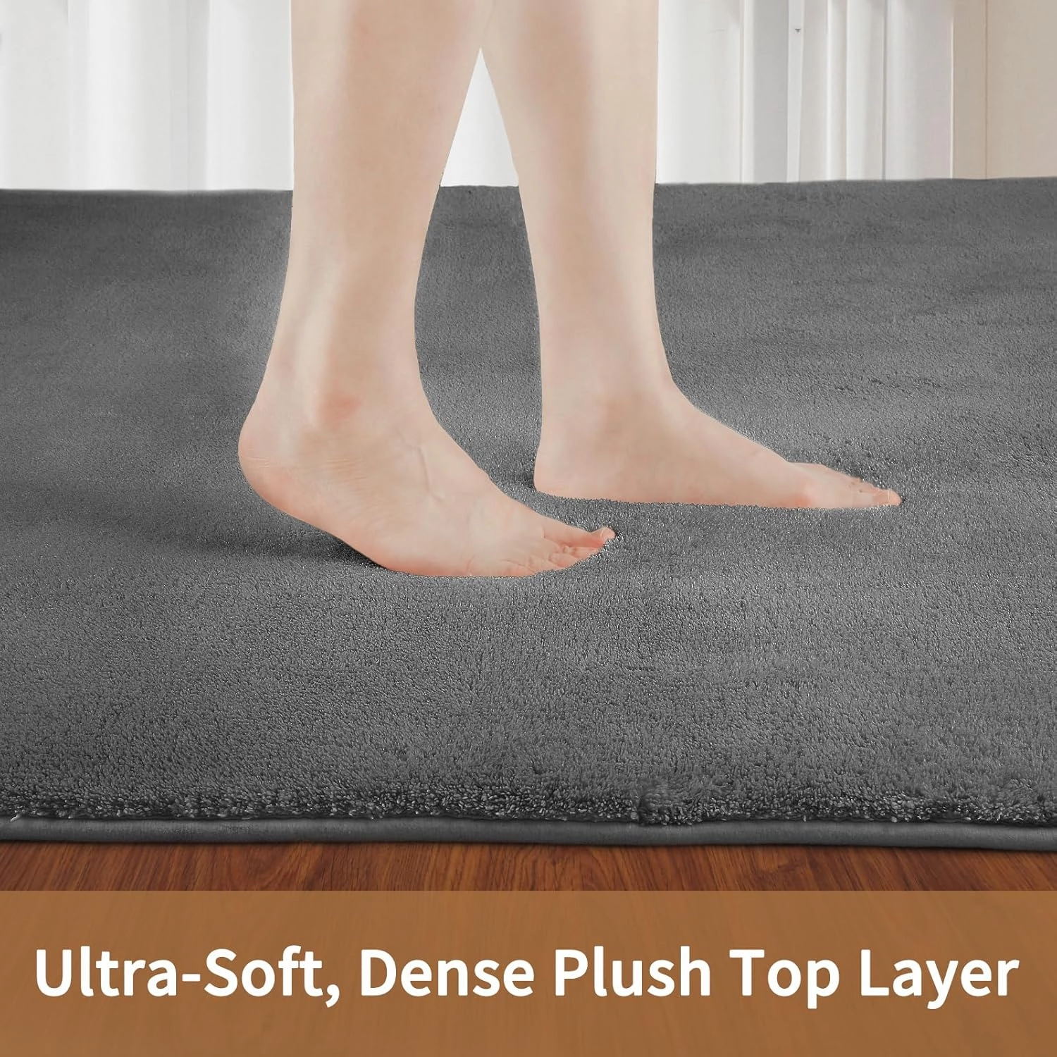 Sour Lemon 8x10 Area Rugs for Living Room, Soft Large Area Rug Fluffy Rugs for Bedroom，Machine Washable Area Rug Non Slip Carpet Rug for Living Room Playroom Kids Room Home Decor
