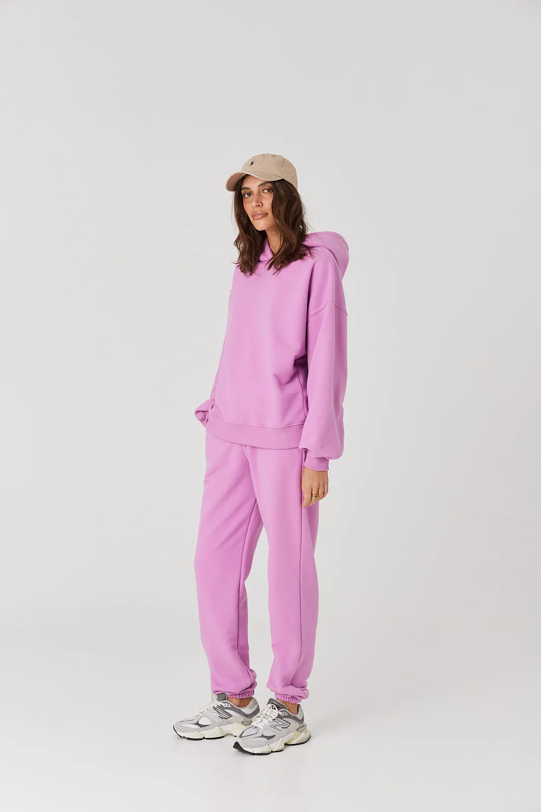 Spodnie dresowe pink berry
