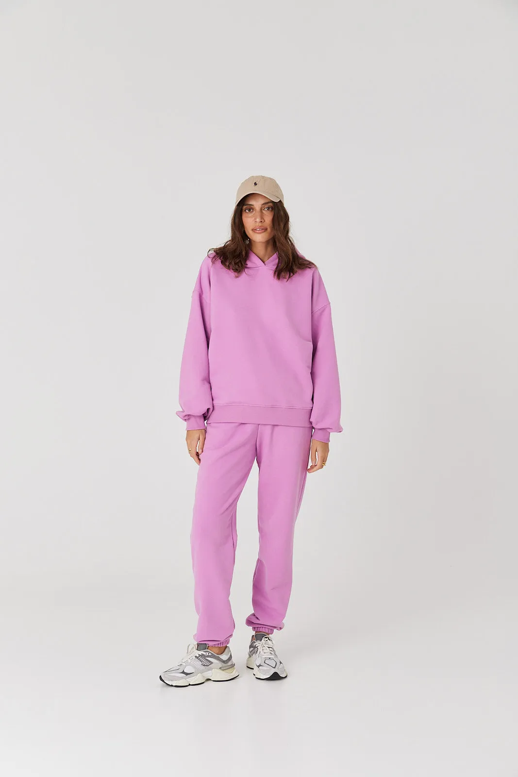 Spodnie dresowe pink berry