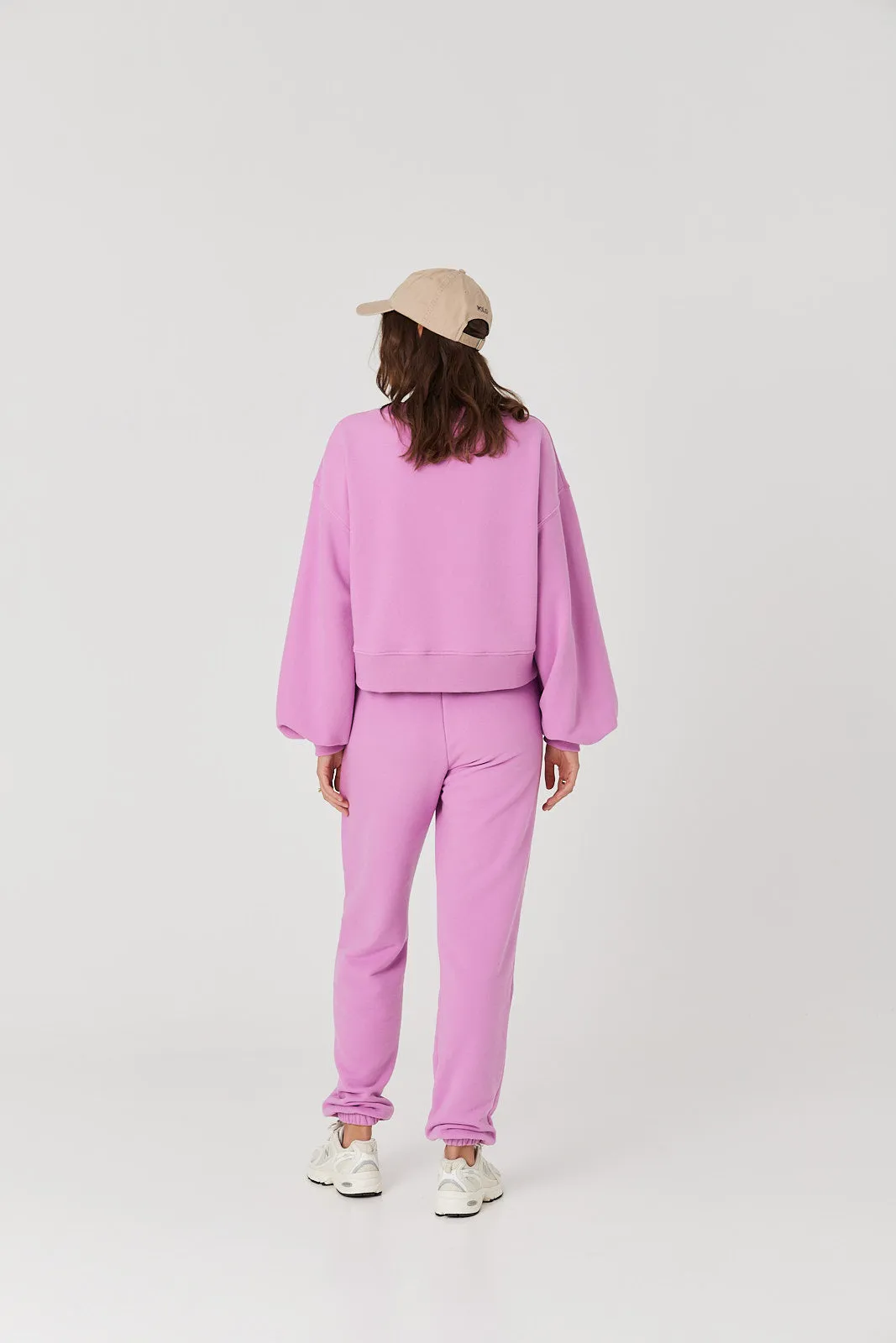 Spodnie dresowe pink berry