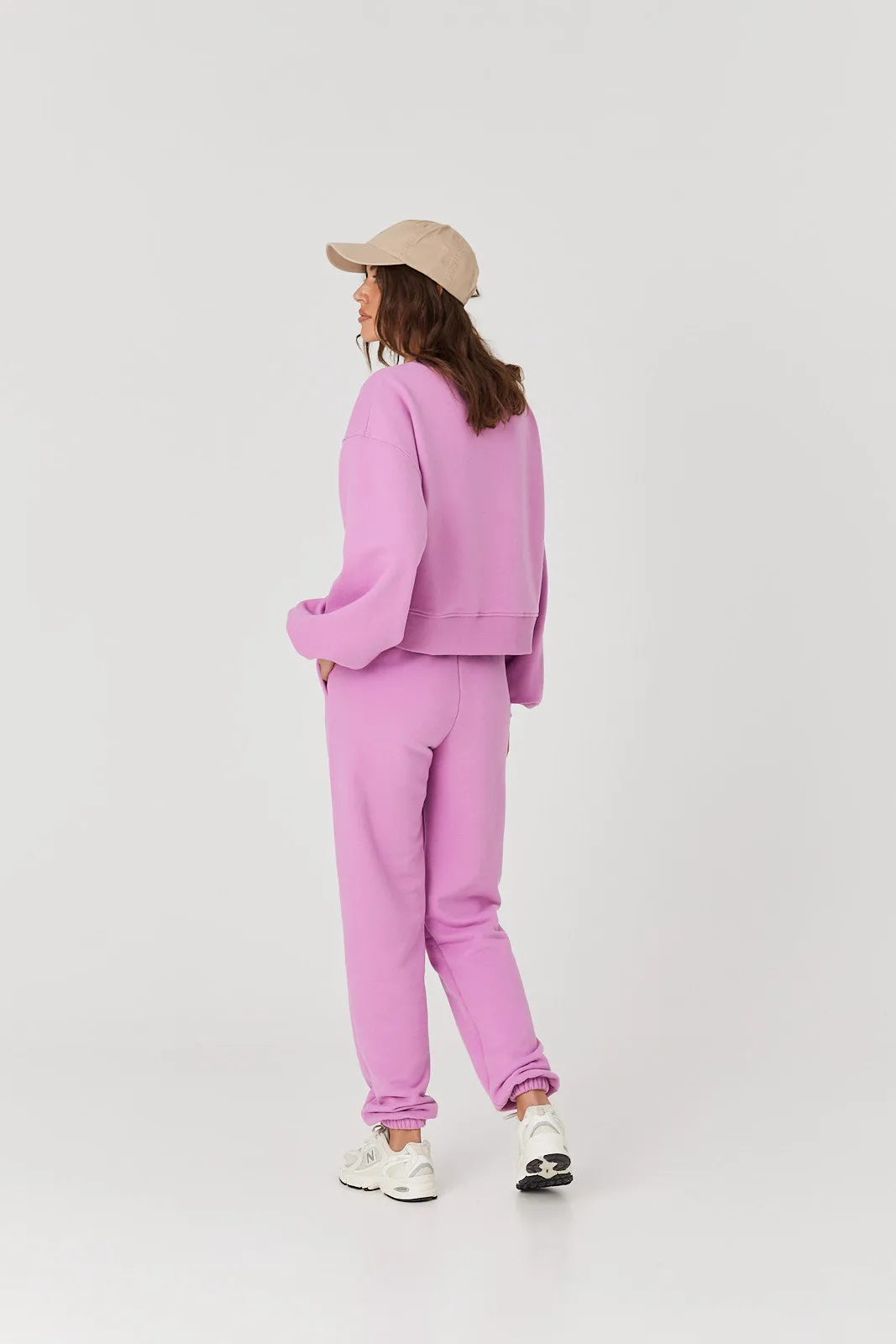 Spodnie dresowe pink berry