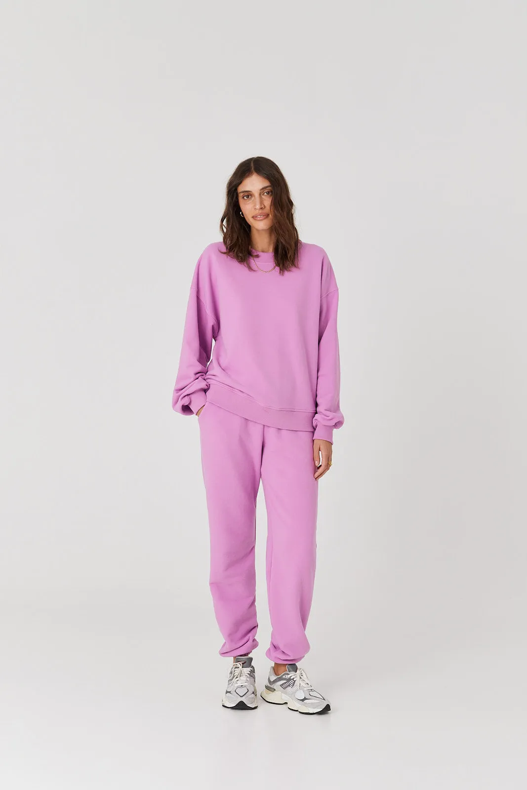 Spodnie dresowe pink berry