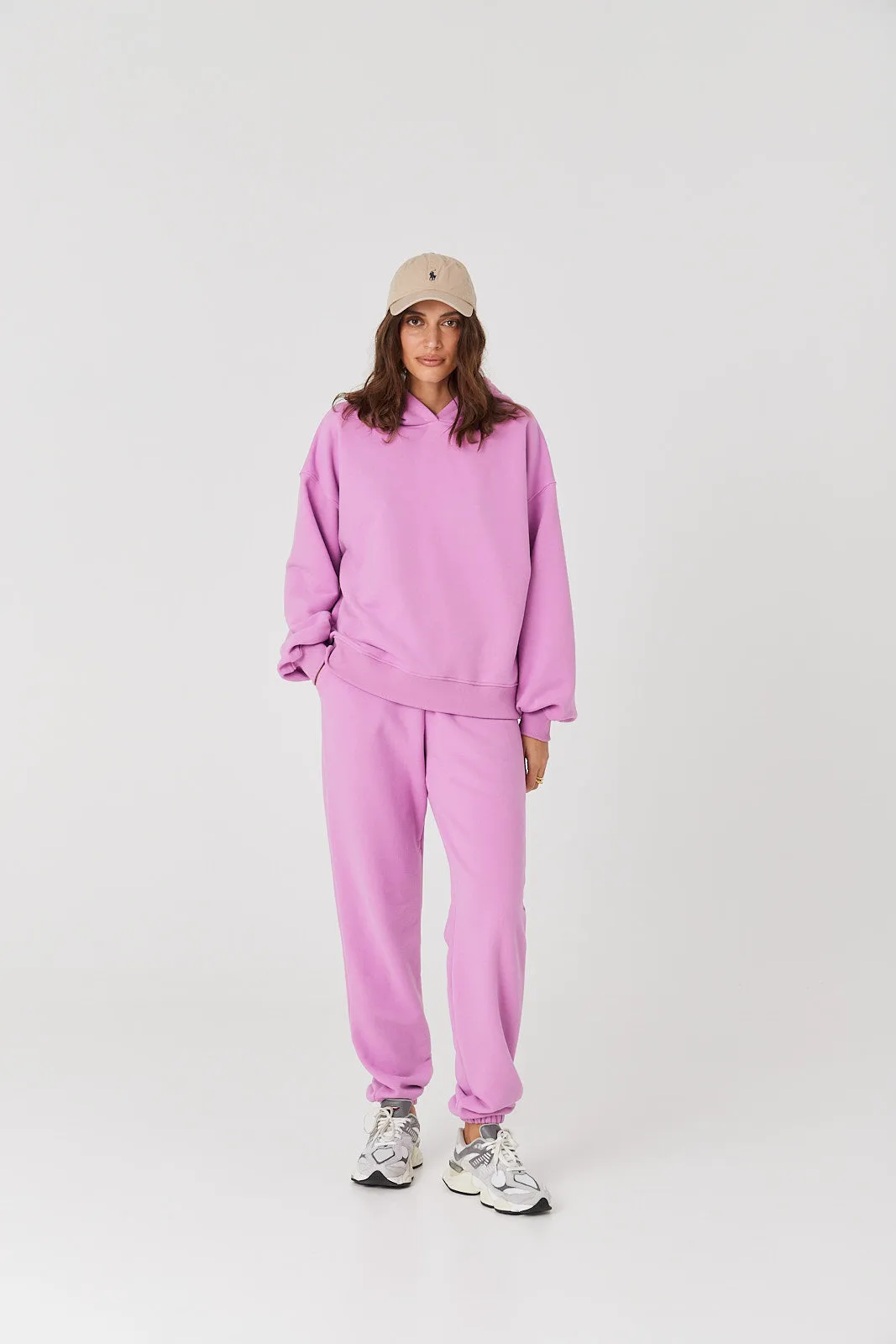 Spodnie dresowe pink berry