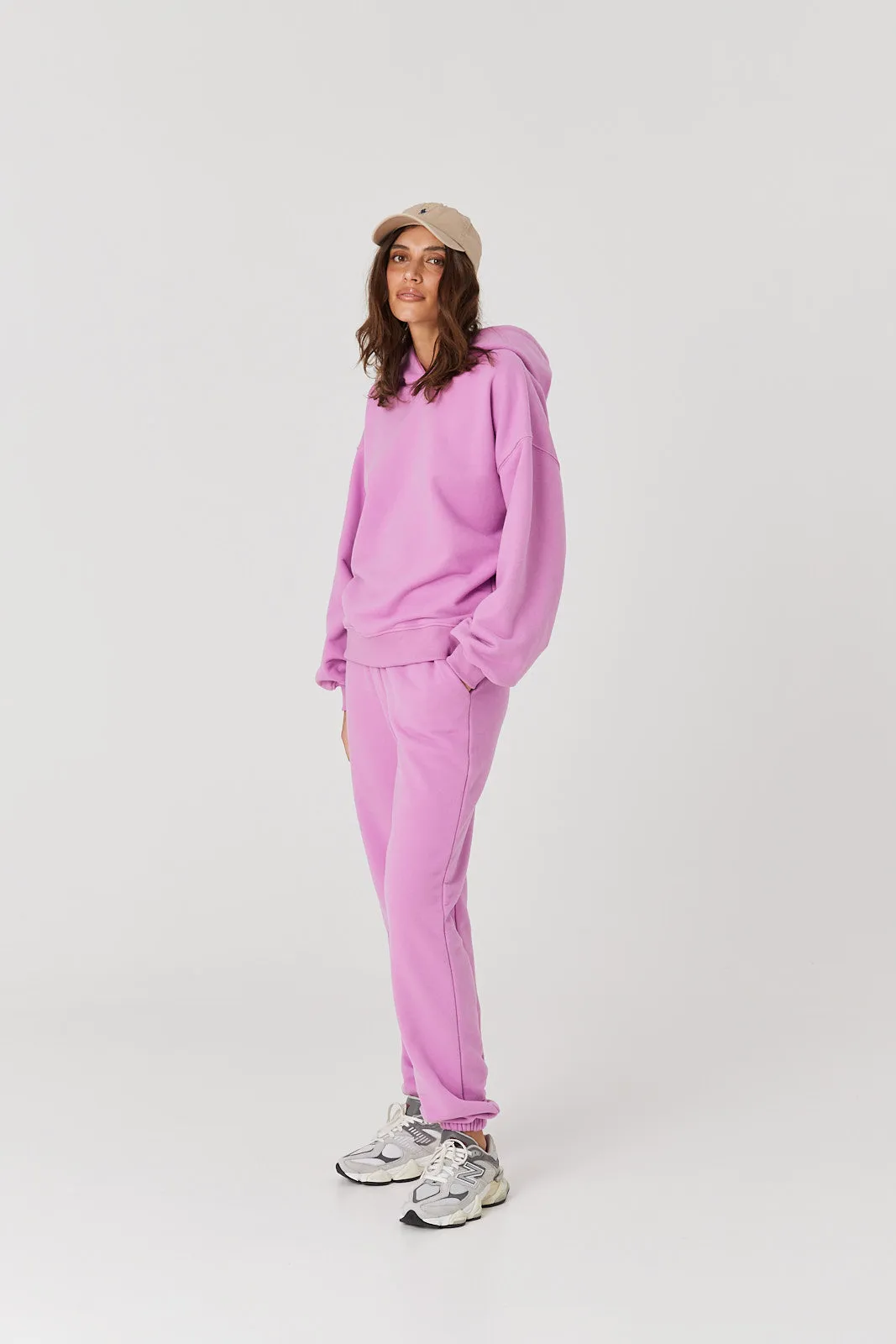 Spodnie dresowe pink berry