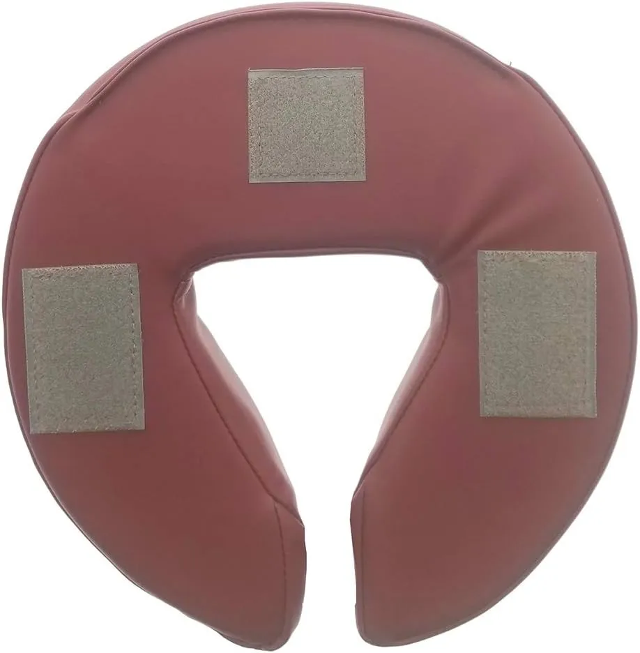 Standard Memory Foam Face Cradle Cushion - Universal Head Cushion for Massage Therapy with Velcro (Beige)
