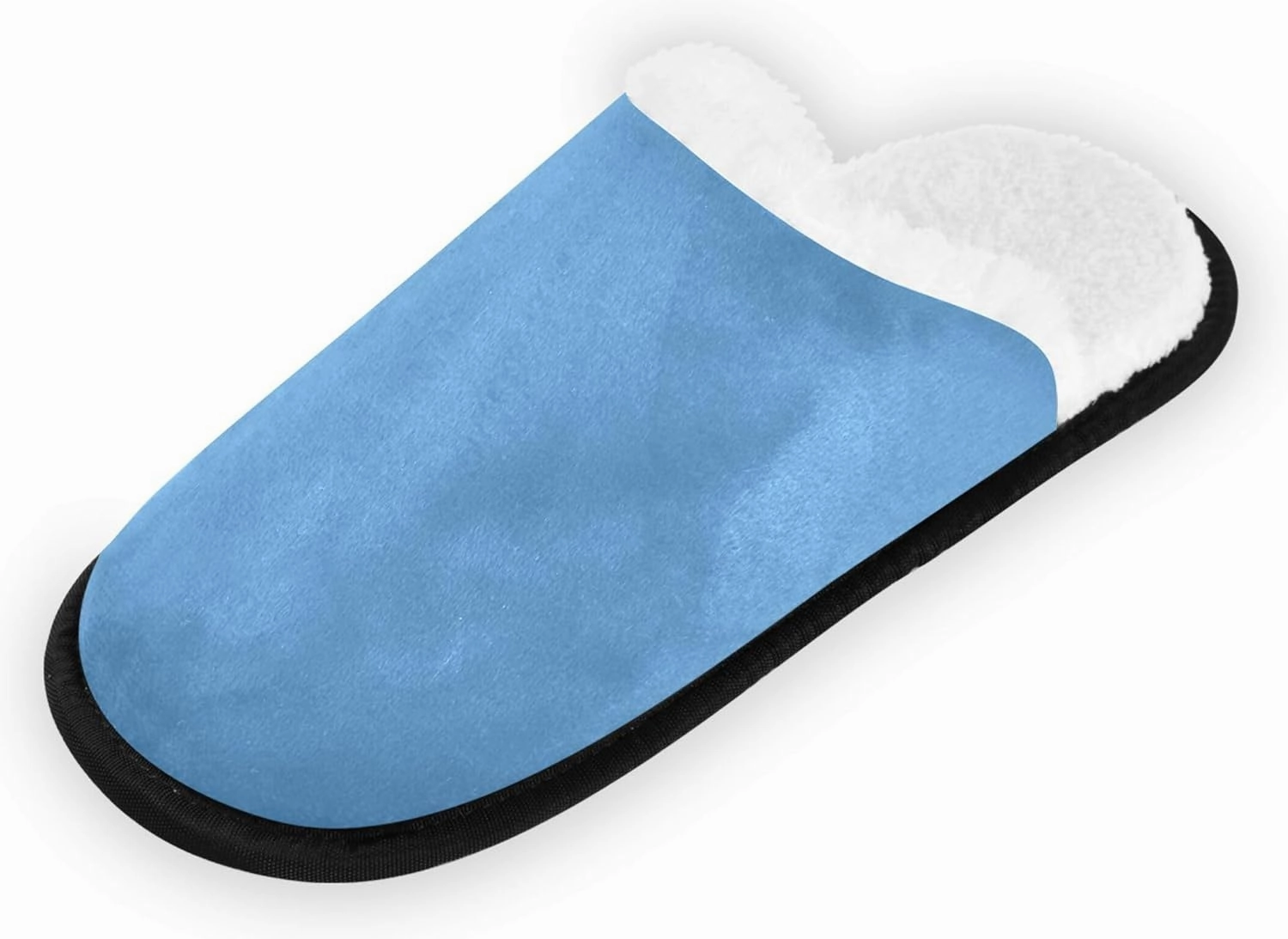 Steel Blue Spa Slippers for Women,Indoor Hotel Slippers,House Slippers，Perfect for Home, Travel, Hotel or Commercial Use L, 9-12