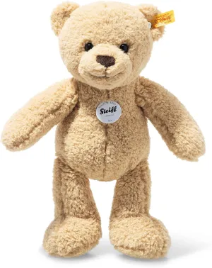 Steiff Ben Teddy Bear, Beige, Premium Stuffed Animal Plush, Small