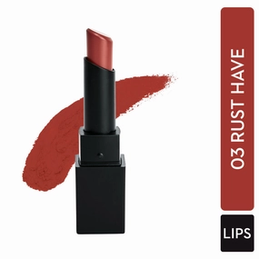 SUGAR Nothing Else Matter Longwear Lipstick - 03 Rust Have (Subtle Burnt Red) (3.2g)