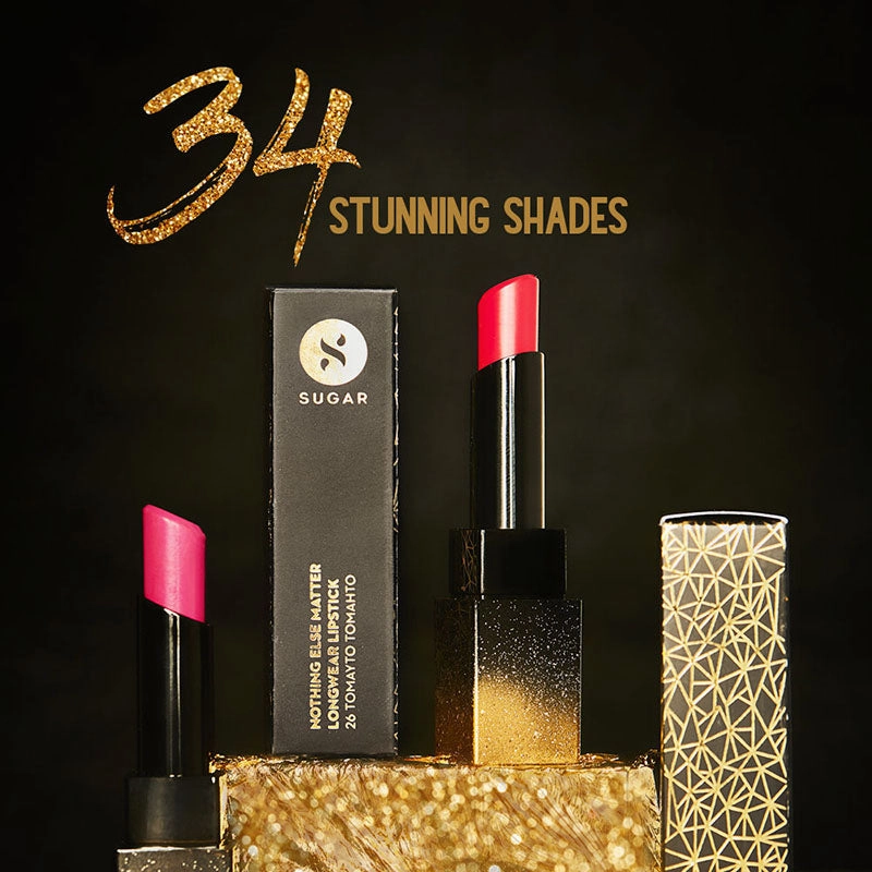 SUGAR Nothing Else Matter Longwear Lipstick - 03 Rust Have (Subtle Burnt Red) (3.2g)