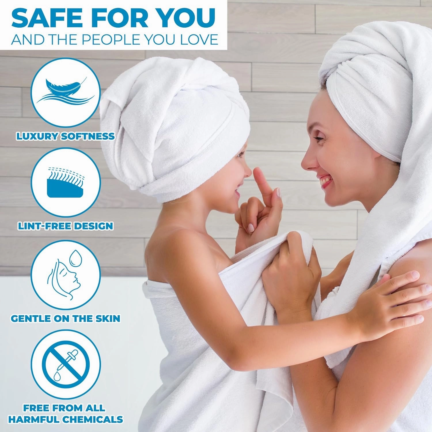Superior Cotton Hand Towel Set, Medium Sized Towels, Plush Soft Absorbent Bathroom Basics, Home Essentials, Spa, Salon, Hotel, Kitchen, Luxury Quick Dry, Zero Twist Collection, Set of 6, Grey